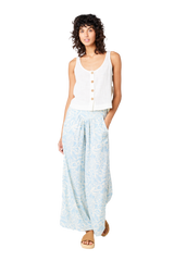 The Rip Curl Womens Sunchaser Long Trousers in Blue & White