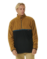 The Rip Curl Mens Journey Fleece Jacket in Black