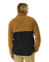 The Rip Curl Mens Journey Fleece Jacket in Black