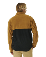 The Rip Curl Mens Journey Fleece Jacket in Black