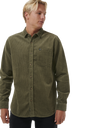 The Rip Curl Mens Classic Surf Cord Shirt in Dusty Olive