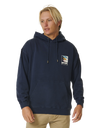 The Rip Curl Mens Surf Revival Hoodie in Dark Navy