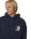 The Rip Curl Mens Surf Revival Hoodie in Dark Navy