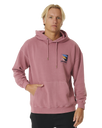 The Rip Curl Mens Surf Revival Hoodie in Mauve