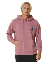 The Rip Curl Mens Surf Revival Hoodie in Mauve