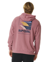 The Rip Curl Mens Surf Revival Hoodie in Mauve