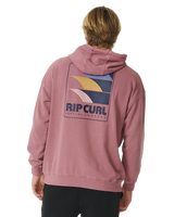 The Rip Curl Mens Surf Revival Hoodie in Mauve