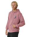 The Rip Curl Mens Surf Revival Hoodie in Mauve