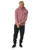 The Rip Curl Mens Surf Revival Hoodie in Mauve