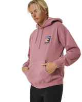 The Rip Curl Mens Surf Revival Hoodie in Mauve