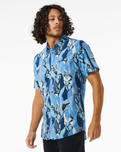 The Rip Curl Mens Party Pack Shirt in Blue Yonder