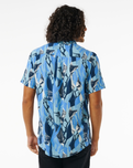 The Rip Curl Mens Party Pack Shirt in Blue Yonder