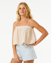 The Rip Curl Womens Hilo Top in Light Brown