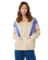 The Rip Curl Womens Olalla Hoodie in Beige