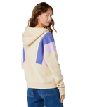 The Rip Curl Womens Olalla Hoodie in Beige