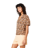 The Rip Curl Womens Sea Of Dreams Shirt in Brown