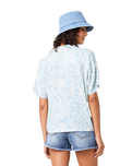 The Rip Curl Womens Sunchaser Shirt in Blue & White