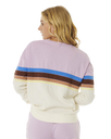 The Rip Curl Womens Surf Revival Sweatshirt in Lilac