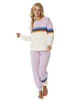 The Rip Curl Womens Surf Revival Sweatshirt in Lilac