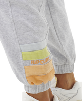 The Rip Curl Womens High Tide Joggers in Light Grey Marle