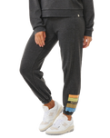 High Tide Joggers in Washed Black