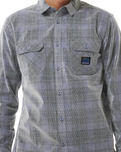 The Rip Curl Mens Search Cord Shirt in Purple Haze