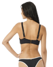 The Rip Curl Womens Premium Surf E Bralette Bikini Top in Black