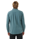 The Rip Curl Mens Classic Surf Washed Shirt in Bluestone