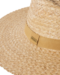 The Rip Curl Womens Premium Surf Straw Panama Hat in Natural