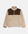 Tamas 1/2 Zip Pull Over Fleece Jacket in Bark