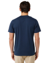 The Rip Curl Mens Badge T-Shirt in Dark Navy