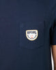 The Rip Curl Mens Badge T-Shirt in Dark Navy