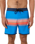 The Rip Curl Mens Mirage Retro Mama Fizz Boardshorts in Retro Blue