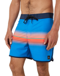 The Rip Curl Mens Mirage Retro Mama Fizz Boardshorts in Retro Blue