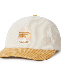 The Rip Curl Womens Line Up Desto Dad Cap in Bone