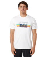 The Rip Curl Mens Striped T-Shirt in Bone