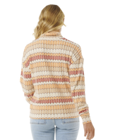 The Rip Curl Womens Cosy Crew Fleece Top in Multi