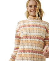 The Rip Curl Womens Cosy Crew Fleece Top in Multi