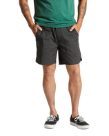 The Brixton Mens Everyday Coolmax Walkshorts in Washed Black