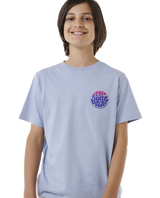 The Rip Curl Boys Boys Wetsuit Icon T-Shirt in Spray Blue