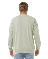 The Rip Curl Mens Original Surfers Sweatshirt in Mint Haze