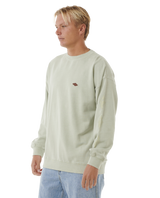 The Rip Curl Mens Original Surfers Sweatshirt in Mint Haze