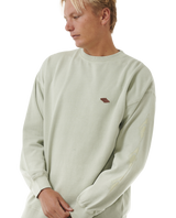 The Rip Curl Mens Original Surfers Sweatshirt in Mint Haze