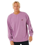 The Rip Curl Mens Original Surfers Sweatshirt in Dusty Purple