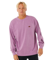 The Rip Curl Mens Original Surfers Sweatshirt in Dusty Purple