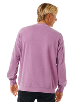 The Rip Curl Mens Original Surfers Sweatshirt in Dusty Purple