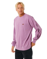 The Rip Curl Mens Original Surfers Sweatshirt in Dusty Purple