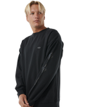 The Rip Curl Mens Original Surfers Sweatshirt in Black