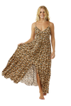 The Rip Curl Womens Sea Of Dreams Maxi Dress in Brown