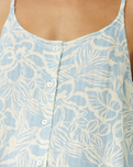 The Rip Curl Womens Sun Chaser Cover Up Dress in Blue & White